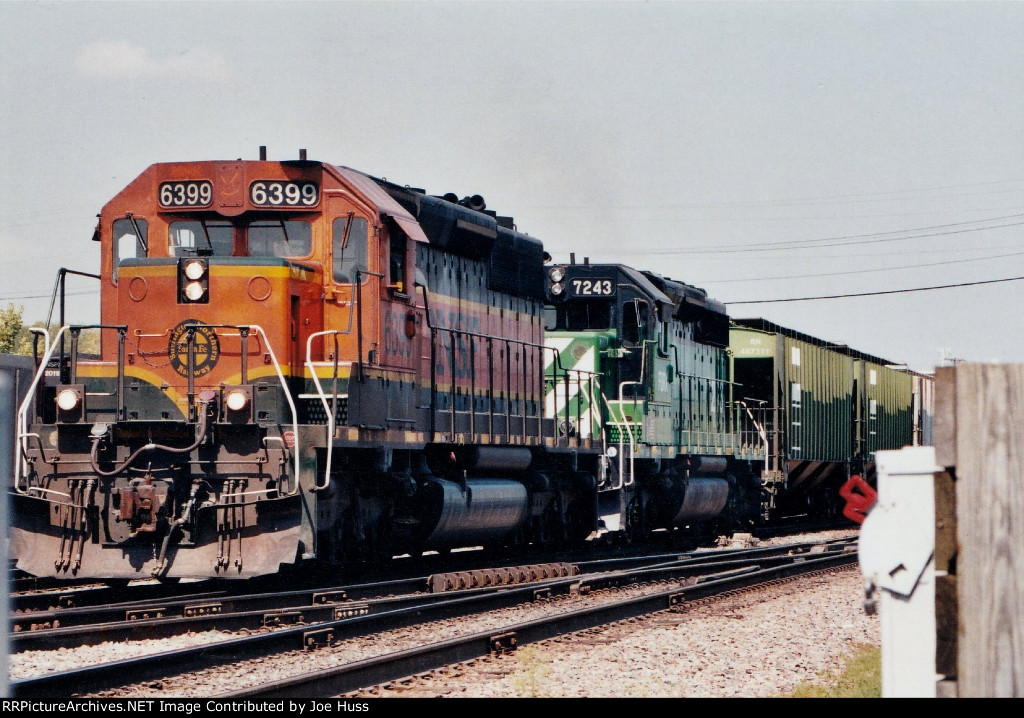 BNSF 6399 East